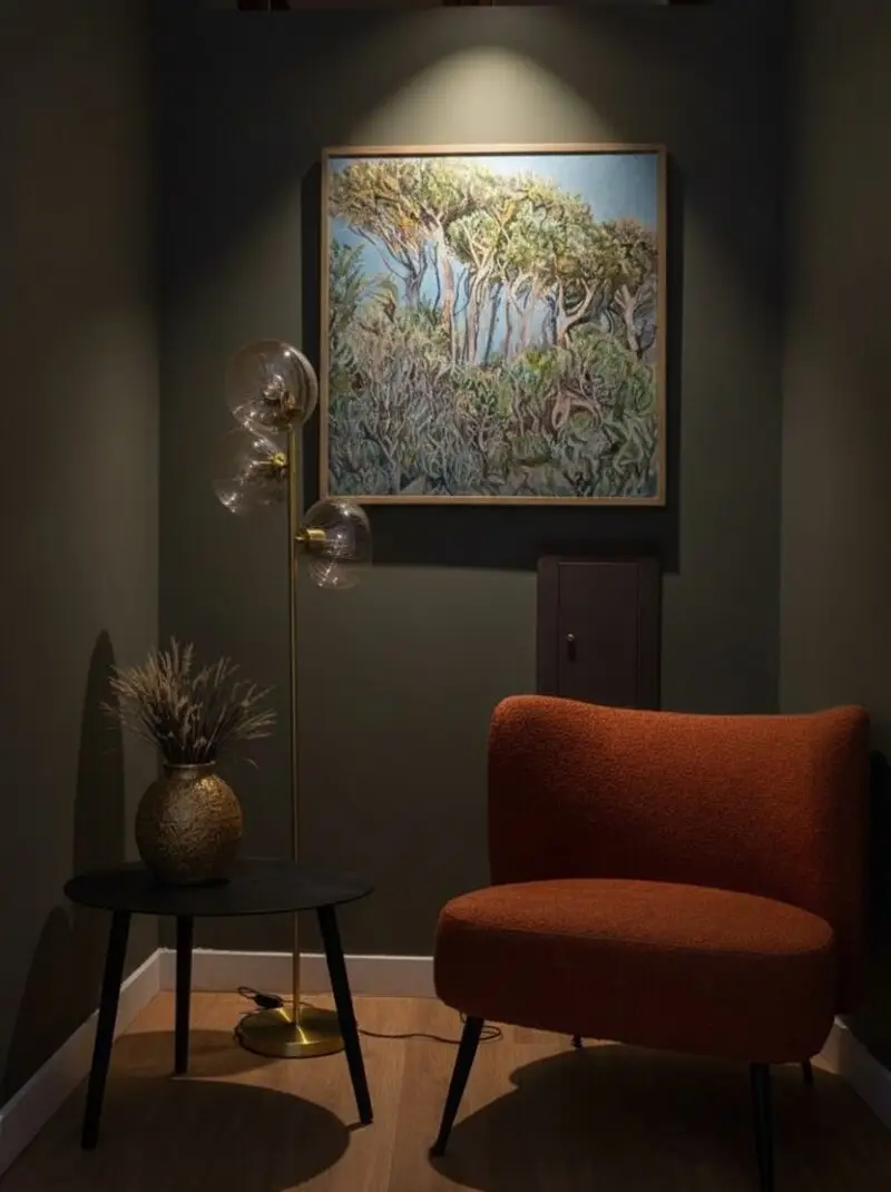 Huil sur toile 1969 Zanitta Tazieff 1887-1984 collection d’atelier